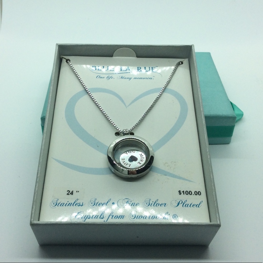BLUE LA RUE Locket Pendant